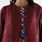 Stitched Printed Satin Shirt+ Culotte