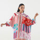 Stitched Printed Satin Shirt+ Culotte
