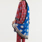 Stitched Printed Satin Suit