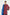 Stitched Printed Satin Suit