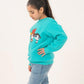 GIRLS SEA GREEN SWEATSHIRT