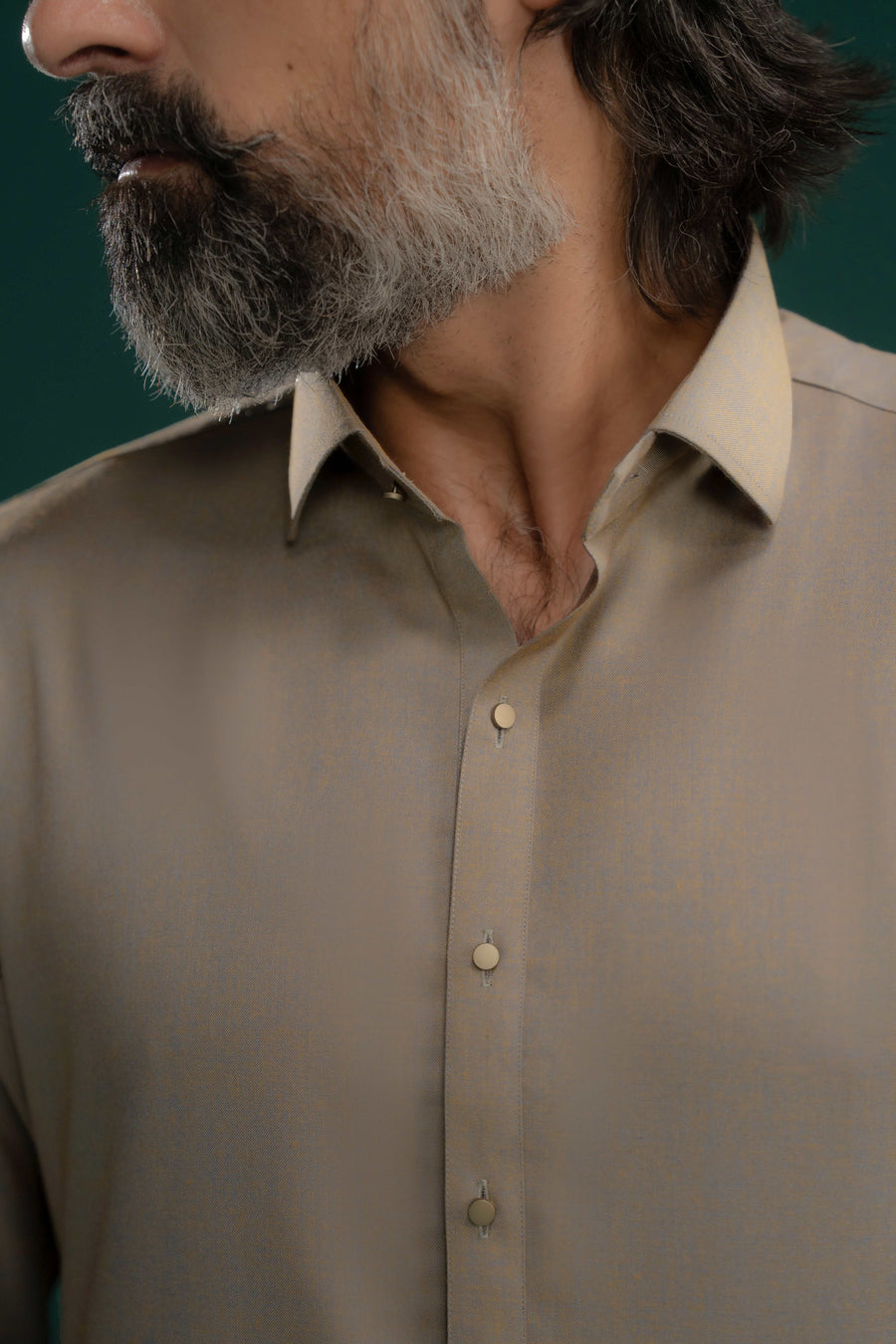 Greyish Blue - Stitched Shalwar Kameez - SWSC21