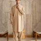 Skin French Collar Kameez Shalwar - Men