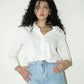 SHIRT WITH FOLDED BACK YOKE