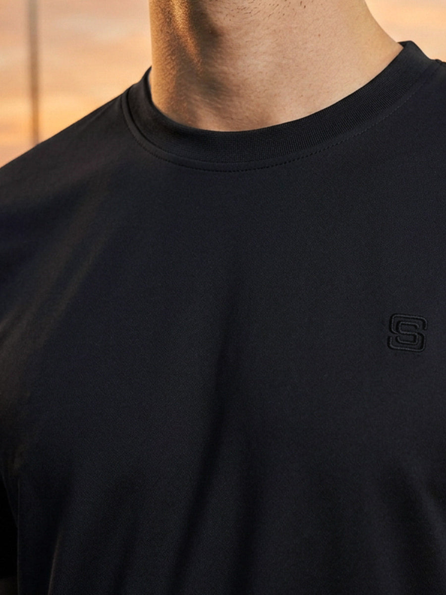 Black Performance T-Shirt (TEE-448)