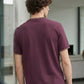 Maroon Basic T-Shirt (TEE-502)