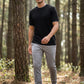 Black Basic T-Shirt (TEE-506)