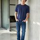 Navy Blue Basic T-Shirt (TEE-507)