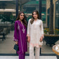 02 Piece Ready to wear Embroidered Shirt & Trouser