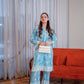 02 Piece Ready to wear  Embroidered Shirt & Trouser