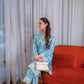 02 Piece Ready to wear  Embroidered Shirt & Trouser