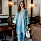 02 Piece Ready to wear  Embroidered Shirt & Trouser