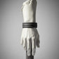 The Grit - Taupe Gray - Kara Style Leather Bracelet / Leather Cuff