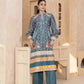 2 PIECE - PRINTED RAW SILK