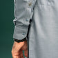 Denim Blue - Stitched Shalwar Kameez - SWSC20