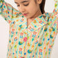 GIRLS CREAM KHADDAR SHIRT & TROUSER