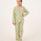 GIRLS CREAM KHADDAR SHIRT & TROUSER