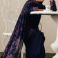 MAGENTA MUSE-3PC PRINTED SUIT