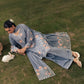 SAFRON SKY-3PC EMBROIDERED SUIT