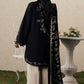 EBONY LACE-3PC PRINTED SUIT