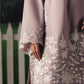 MAUVE WHISPER-3PC EMBROIDERED SUIT