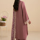 DEEP BLUSH-3PC (SHIRT, TROUSER & DUPATTA)