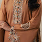 AMBER DUNE-3PC EMBROIDERED SUIT