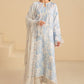 FROSTED FLORA-2PC (SHIRT & DUPATTA)
