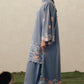 SAFRON SKY-3PC EMBROIDERED SUIT