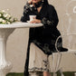 EBONY LACE-3PC PRINTED SUIT