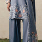 SAFRON SKY-3PC EMBROIDERED SUIT
