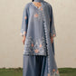 SAFRON SKY-3PC EMBROIDERED SUIT