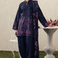MAGENTA MUSE-3PC PRINTED SUIT