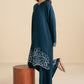 BLUE LUSTRE-2PC (SHIRT & TROUSER)