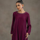 DUSTY PLUM-2PC (SHIRT & TROUSER)