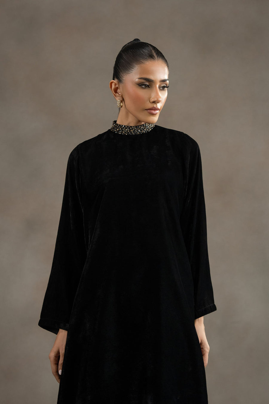 PEARL BLACK-2PC (SHIRT & TROUSER)