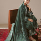 MEADOW GREEN-3PC LINEN PRINTED SUIT