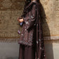 DEEP WALNUT-3PC MARINA EMBROIDERED SUIT