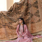 ROSE MELODY-3PC LINEN EMBROIDERED SUIT