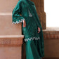 GARNET GRACE-3PC SATIN PRINTED SUIT