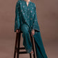 MYSTIC TEAL-2PC (SHIRT & TROUSER)