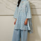 SERENE BLUE-3 PIECE PRINTED LAWN SUIT