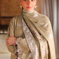 MUTED SAGE-3PC SATIN EMBROIDERED SUIT