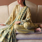 BLOOMING BLISS-3PC SATIN PRINTED SUIT