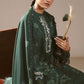 MEADOW GREEN-3PC LINEN PRINTED SUIT