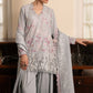 FLORAL SYMPHONY-3PC EMBROIDERED SUIT