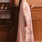 SAND WHISPER -3PC SATIN EMBROIDERED SUIT