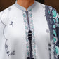 ETHNIC AZURE -3PC SATIN PRINTED SUIT