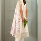IVORY ATELIER-3PC EMBROIDERED LAWN SUIT