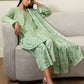 MINT BLOOM-3 PIECE PRINTED LAWN SUIT